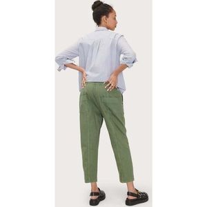 Hatch Maternity Isla Pant in Army Green